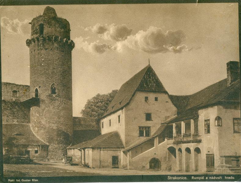 Hrad kolem roku 1900