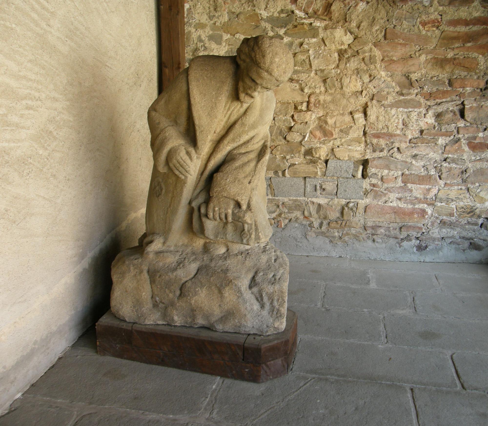 Socha klečícího pána z Rožmberka 