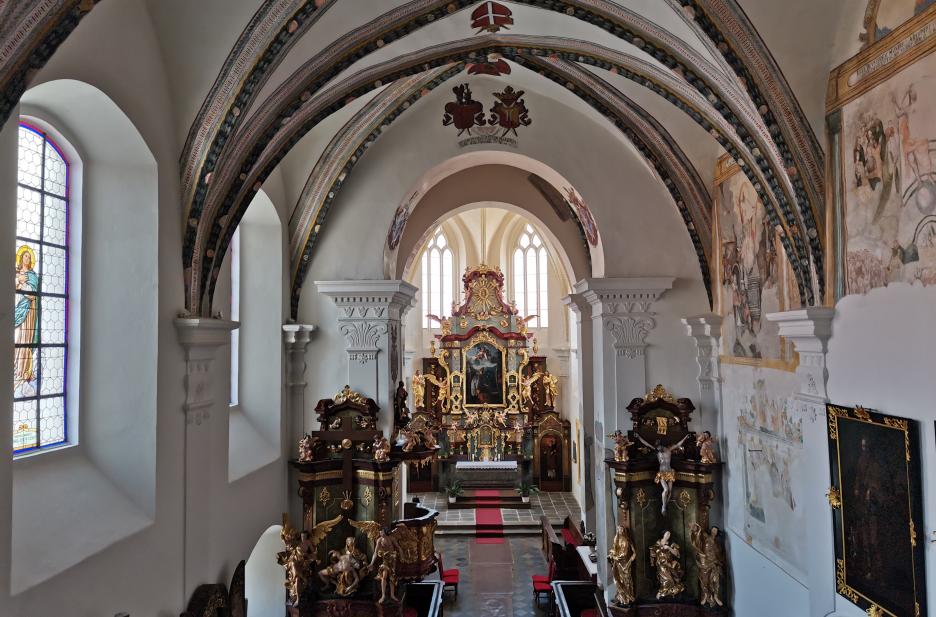 Interiér kostela